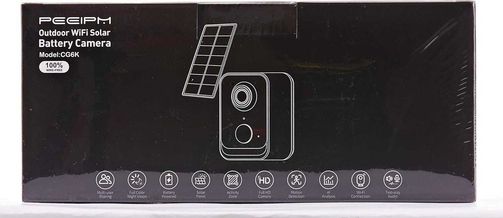 Безжична външна акумулаторна камера с панел PEEIPM