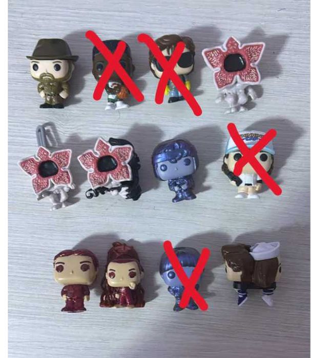 фигурки киндер ОСД, DC