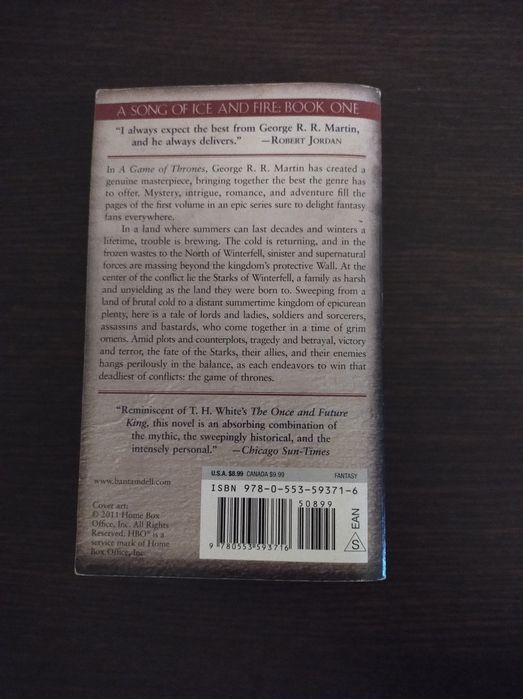 Game of Thrones - A song of ice and fire