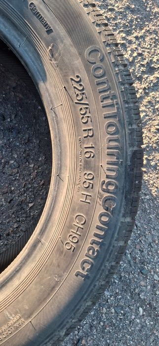 Продам шины Continental 225/55 R16