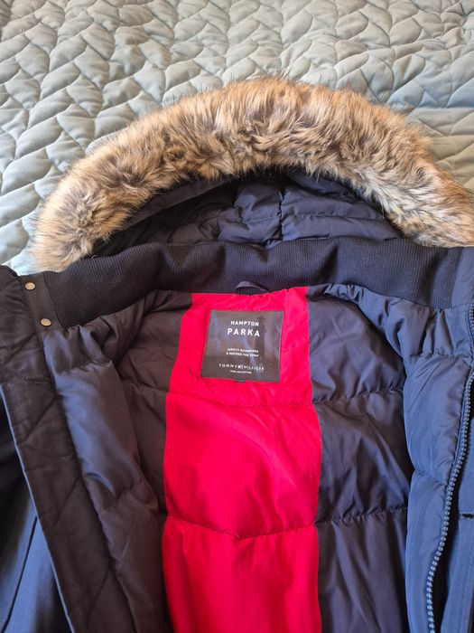 Scurta barbateasca Tommy Hilfiger cu puf marimmea 3x (62-64)