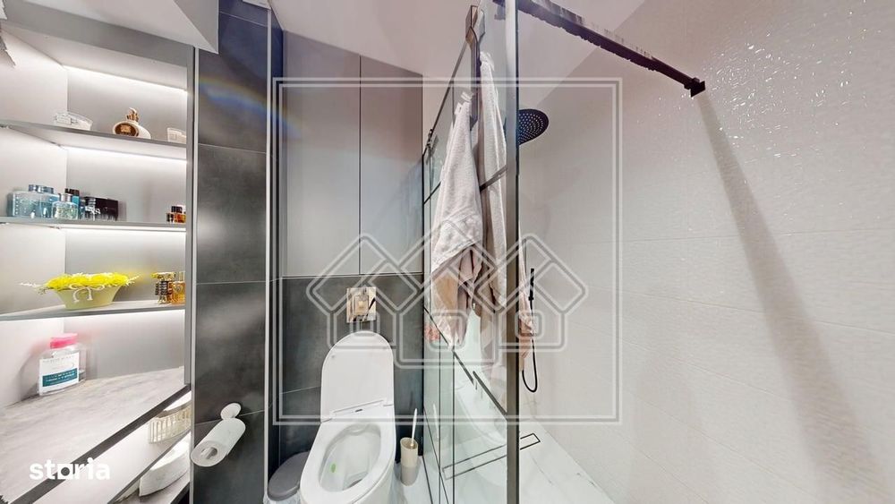 Ap mobilat modern, 70 mp utili, 2 locuri de parcare (unul subteran) -