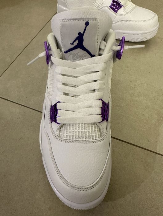 jordan 4 metalic purple