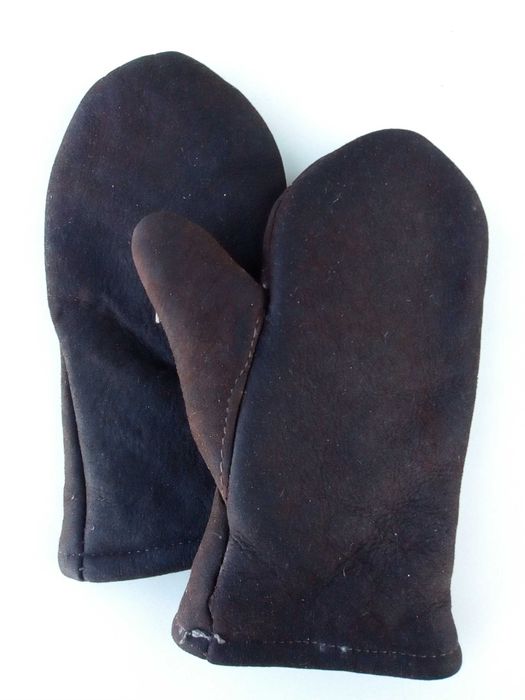 Ръкавици,Детски,Зимни, Дебела, Естествена Агнешка Кожа