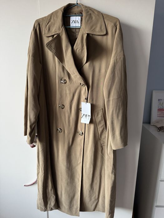Тренч - шлифер Zara, размер М 12.00 EUR