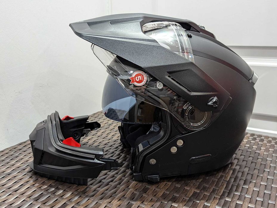 Casca moto modulara Nolan N70-2X N-Com, marime M -Cross Dualsport -Nou