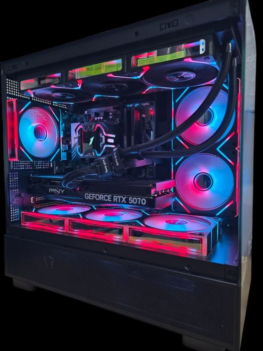 Sistem Desktop PC Gaming ; Ryzen 7 7800X3D 32gb ram DDR5 1T si  5070