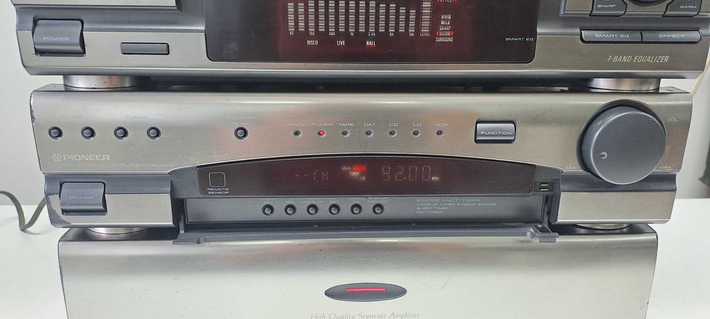 Linie Audio Pioneer Premium – Amplificator CD Deck EQ Putere tuner 5 Componente (J500/J400/J300)