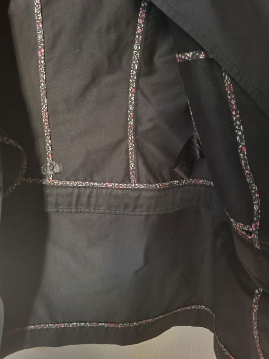 Тренчкот на Cop.Copine-черен цвят