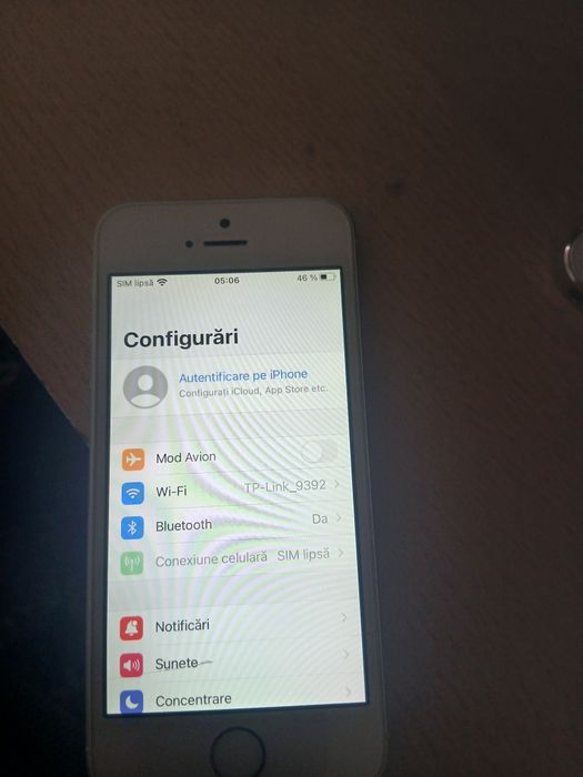 Iphone5s in stare perfecya