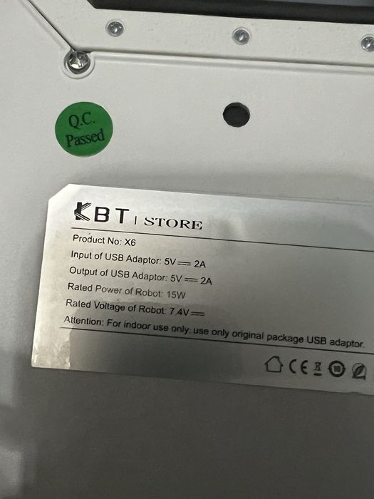 Пылесос KVT X6 белый