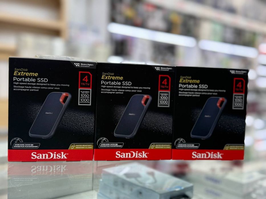 Sandisk Extreme Portable SSD 1050 type-c. Есть доставка