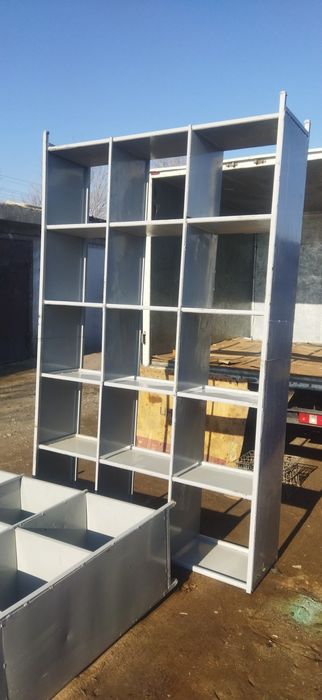 Стелаж  металлических. Бу.