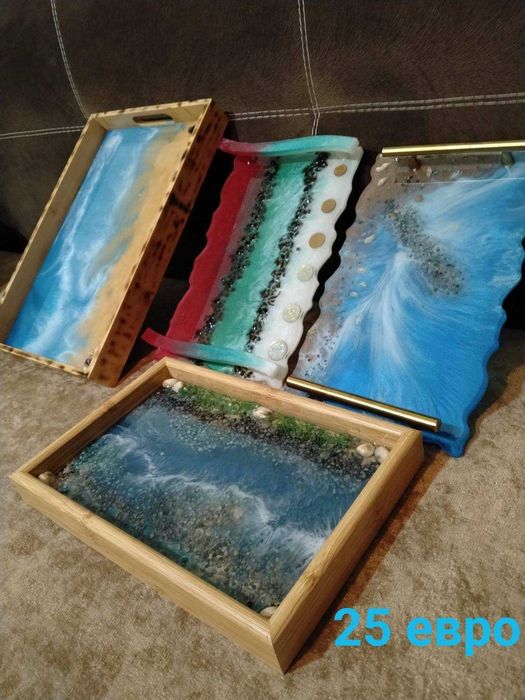 Ръчно Изработени  часовници от епоксидна смола