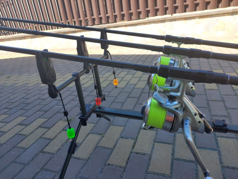 Set complet crap: carp zpom, spro, ryobi, carp expert