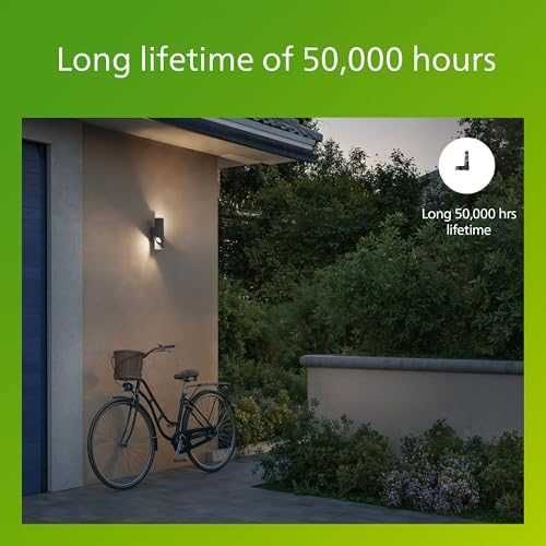 Нова Philips Fira LED градинска стенна лампа 2700K IP44 осветление дом двор