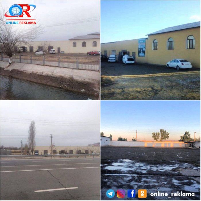 Аэропорт катта йўл усттида авто сервис шахобчас НОТУРАР ЖОЙ СОТИЛАДИ