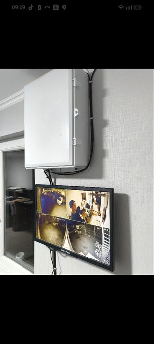 Установка камер. Продажа