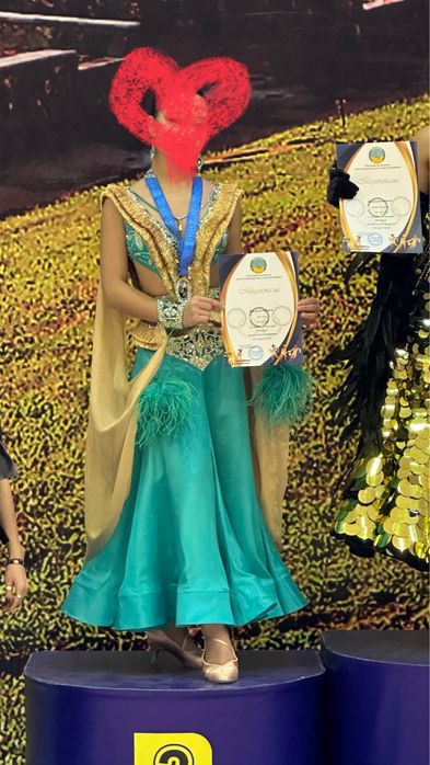 Платье на европейскую программу