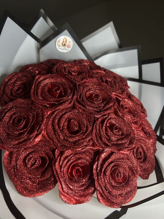 Buchete din satin handmade