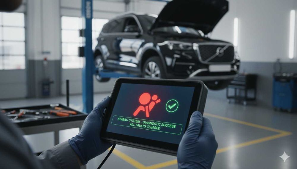 Изтриване (Reset) на Airbag модули.