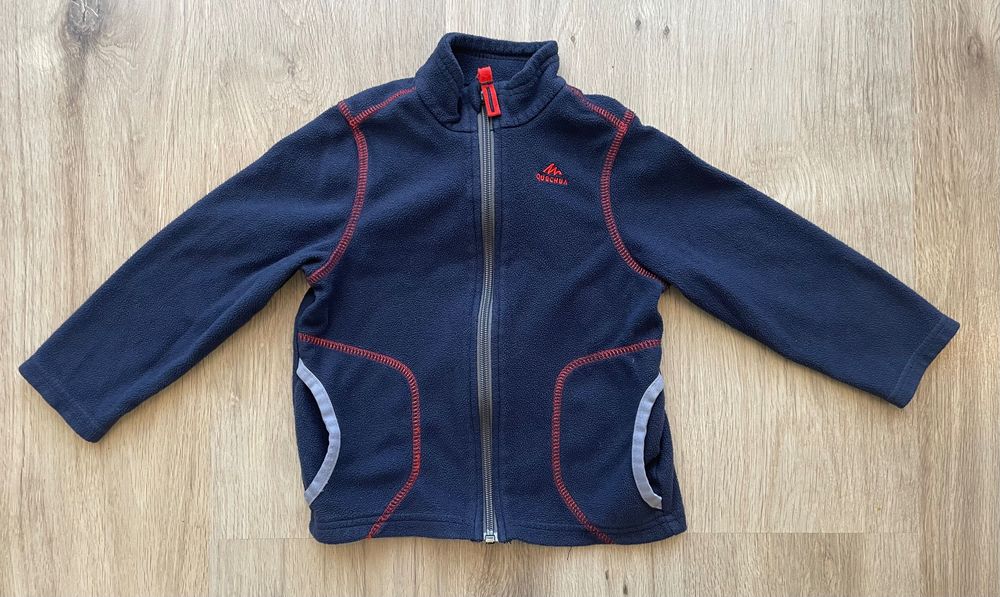 Set 3 Jachete Copii Decathlon: 2 Polare și 1 Softshell (2-4 ani)