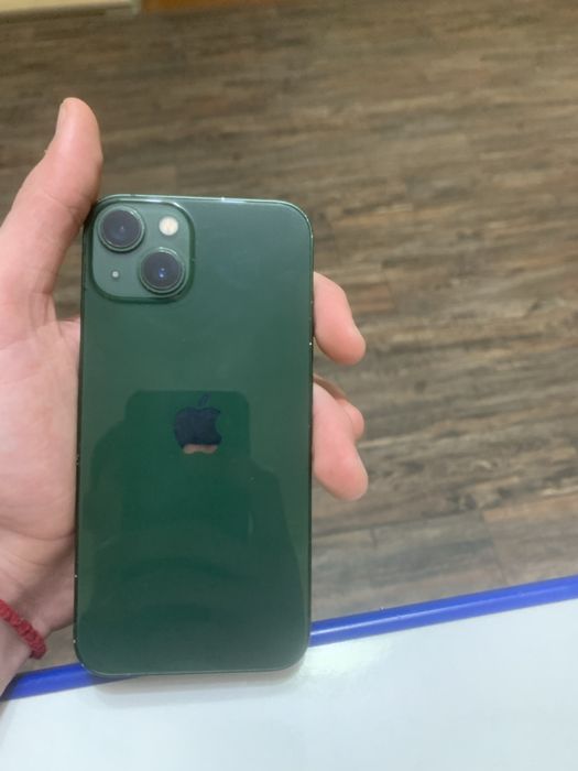 Айфон 13 яшил ранг да