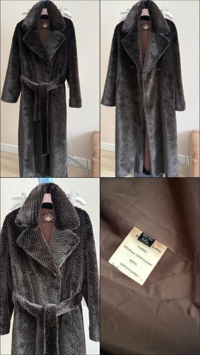 Шуба макси длины