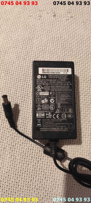 alimentator incarcator LG 12v 2A mufa cu pin central