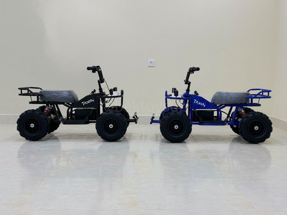 Детский квадроцикл Taxin 24V | 2 мотора внедорожник до 50 кг