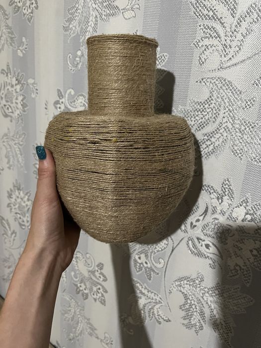Декоративная ваза ручная работа