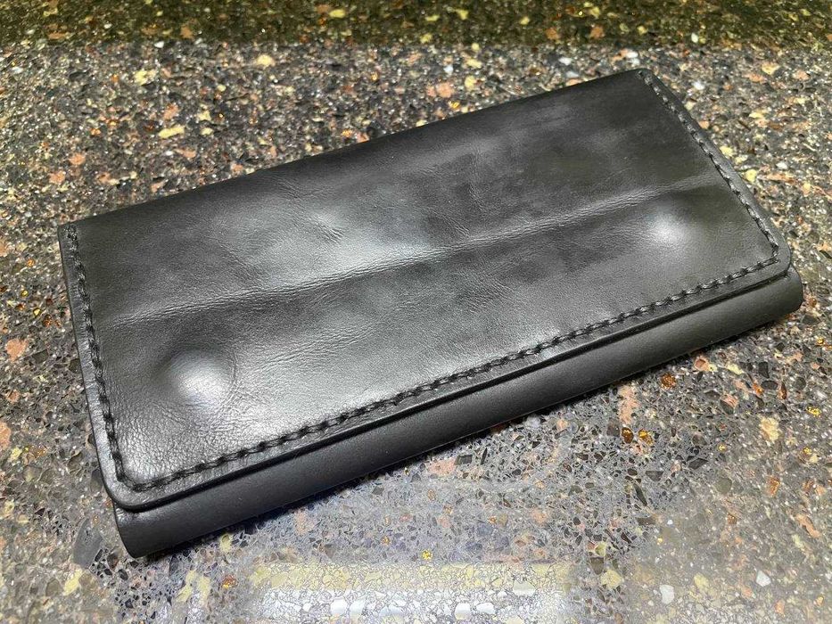 Кожаный лонгер, ручная работа.