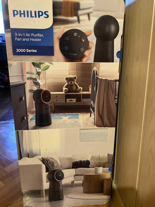 Philips 3-in-1 Air Purifier, Fan and Heater – 2000 Series
