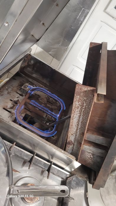 Tigaie pasculant pe gaz