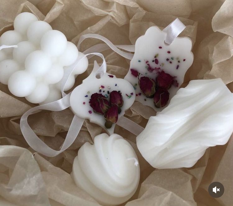 Свечи натуральные. Ручная работа