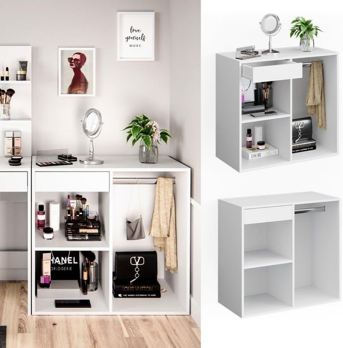 Шкаф Vicco с чекмедже и лост за закачалки 3293