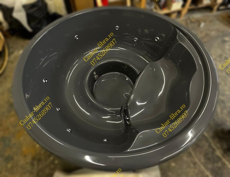 Ciubăr XXL jacuzzi FULL soba integrata