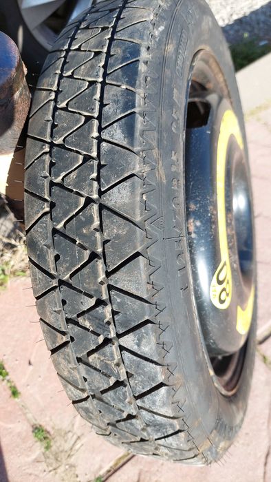 125/70/15-  57,1 мм, 4×100, ЕТ 40,  патерица, резервна гума