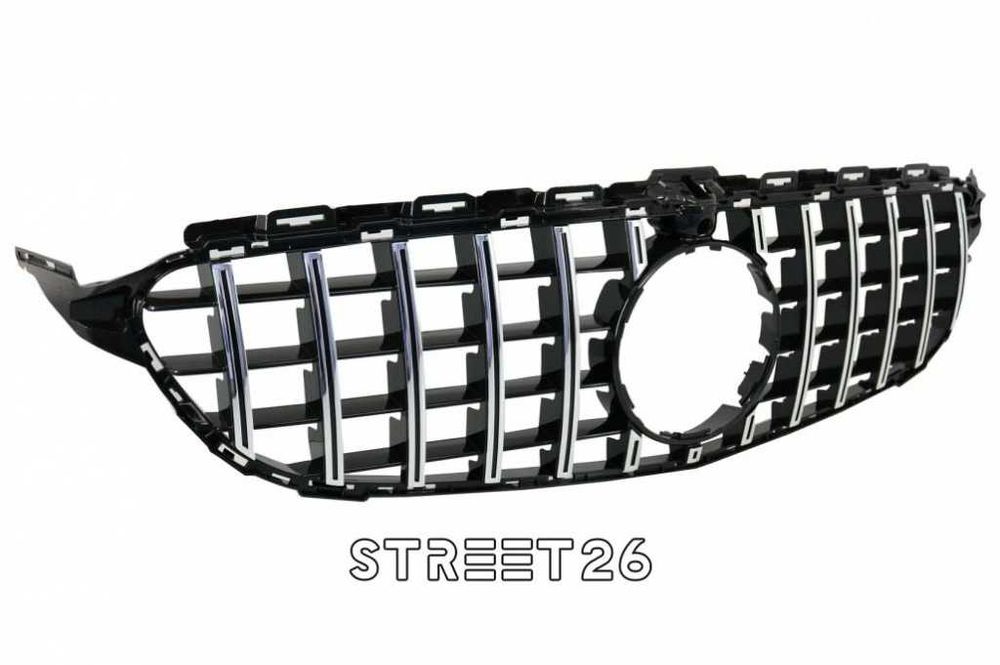 Grila Mercedes C-Class W205 (14-18) GT-R Panamericana Crom 360 Camera