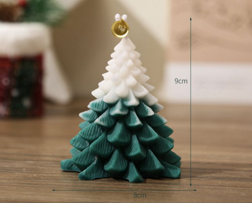 Ароматическая свеча «Елка» в праздничной коробочке