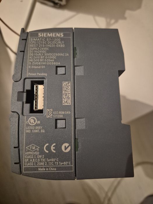 PLC siemens S7-1215C si RTD