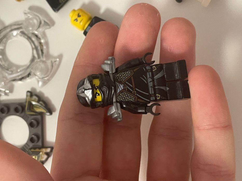 Lot Minifigurine Lego Ninjago Zane Dx Garmadon