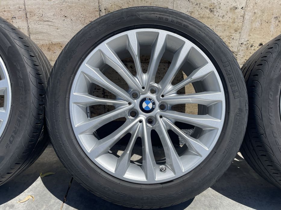 Jante Roti 18 BMW Seria 5 8 M G30 G15 Anvelope 245 45 R18 vara iarna allseason