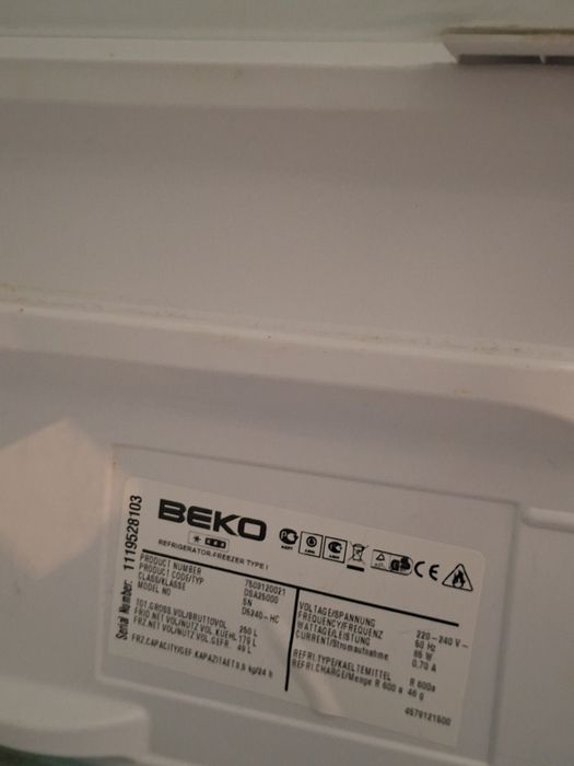 Хладилник BEKO 260L. НАМАЛЕН НА 100€!