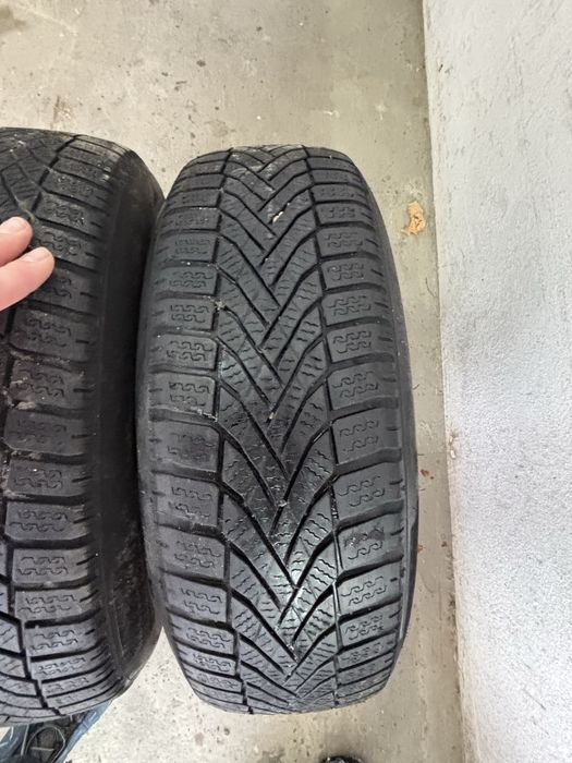 jante vw  5 x 112 cu cauciucuri de iarna 195 65 15