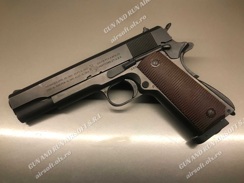 FOARTE PUTERNIC!! Pistol *Modificat* Manual FullMETAL Airsoft(Arc)FIER