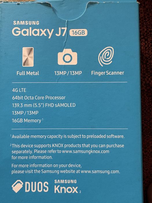 Samsung Galaxy J7 - отлично състояние
