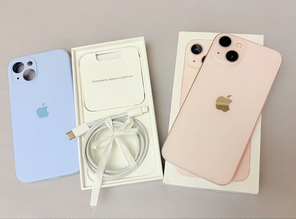 Iphone 13, розовый, 128гб
