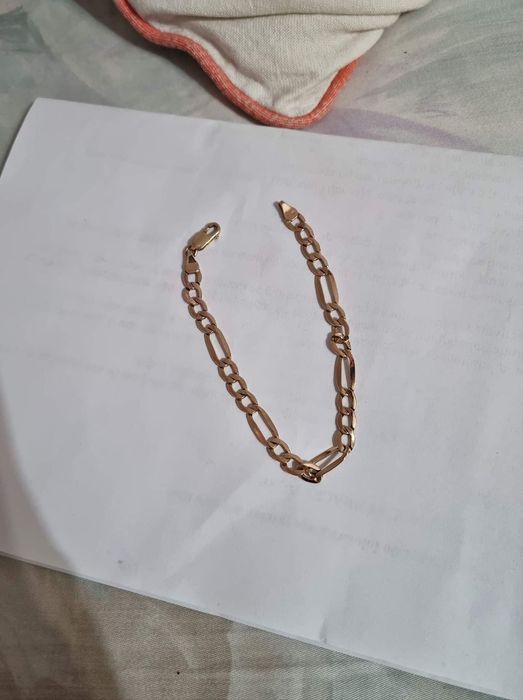 Vând brățară aur barbati