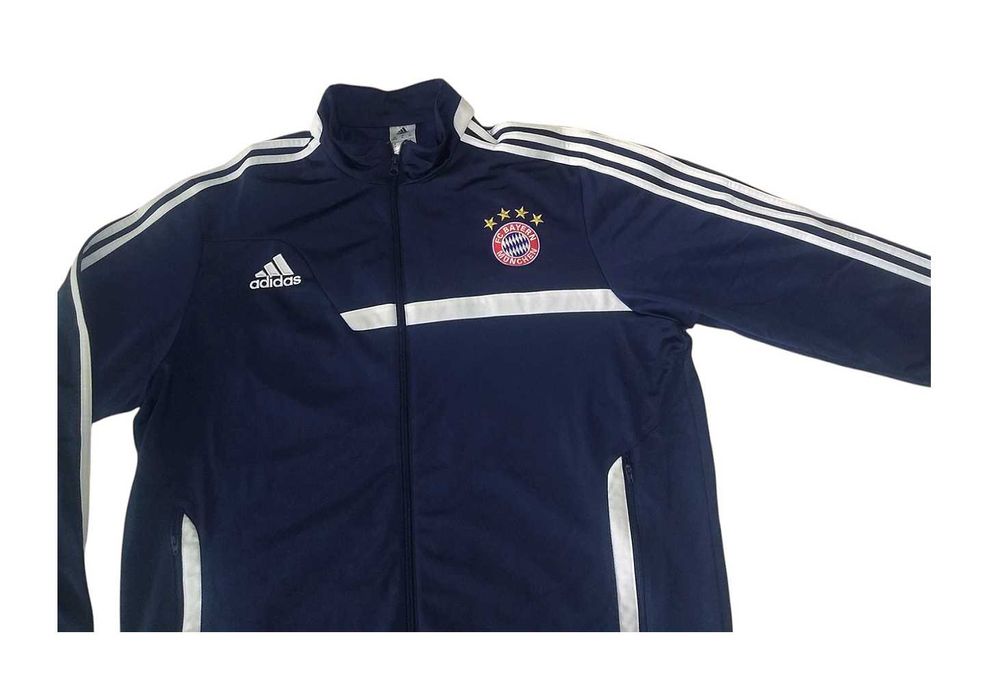 Горнище Яке adidas FC Bayern München Байерн Мюнхен сезон 2013/14 Размер XL Винтидж Ново Без Етикет